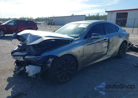 2022 Lexus Is 350 F Sport z USA, uszkodzony, nr VIN JTHGZ1B29N5054608